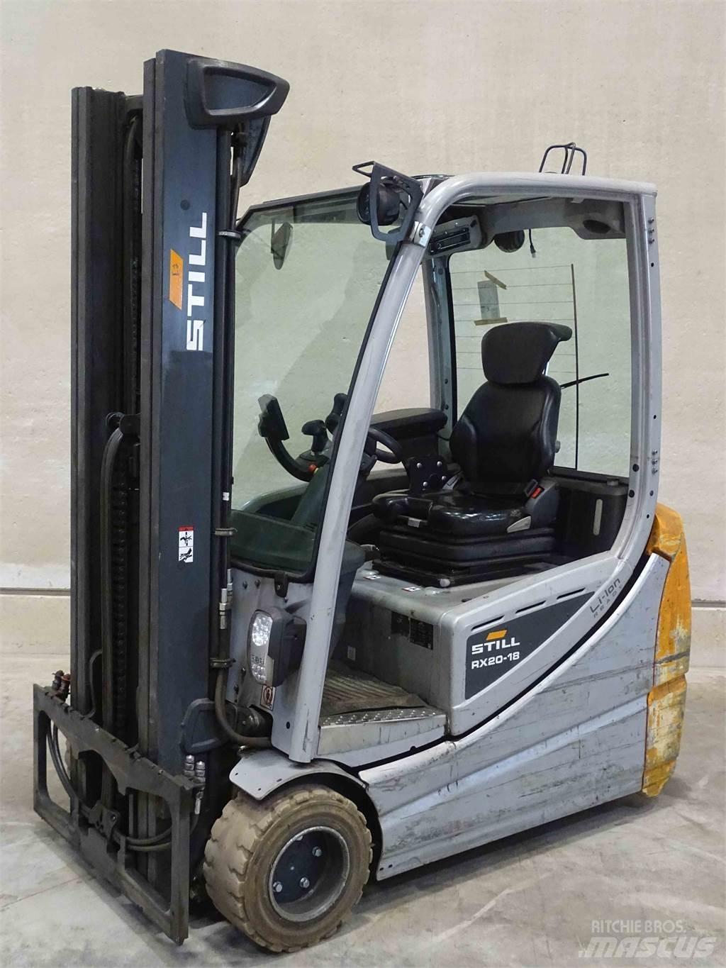 Still RX20-18L Ηλεκτρικά περονοφόρα ανυψωτικά κλαρκ