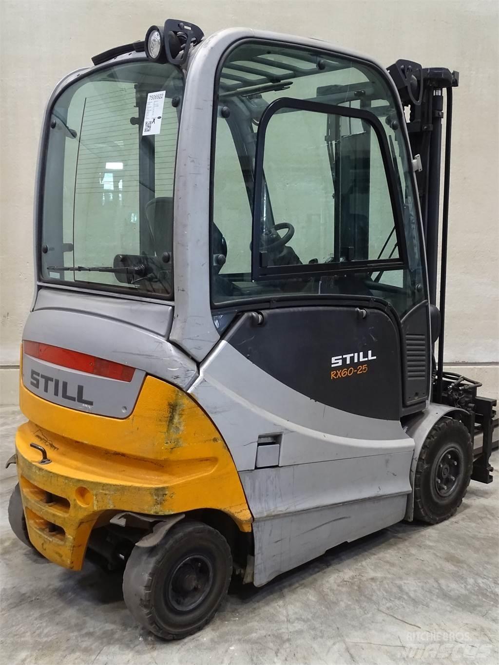 Still RX60-25 Ηλεκτρικά περονοφόρα ανυψωτικά κλαρκ