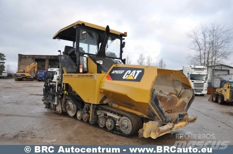 CAT AP655F Επίστρωση ασφάλτου