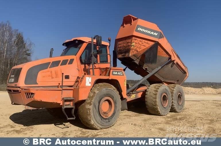 Doosan DA 40 Σπαστό Dump Truck ADT