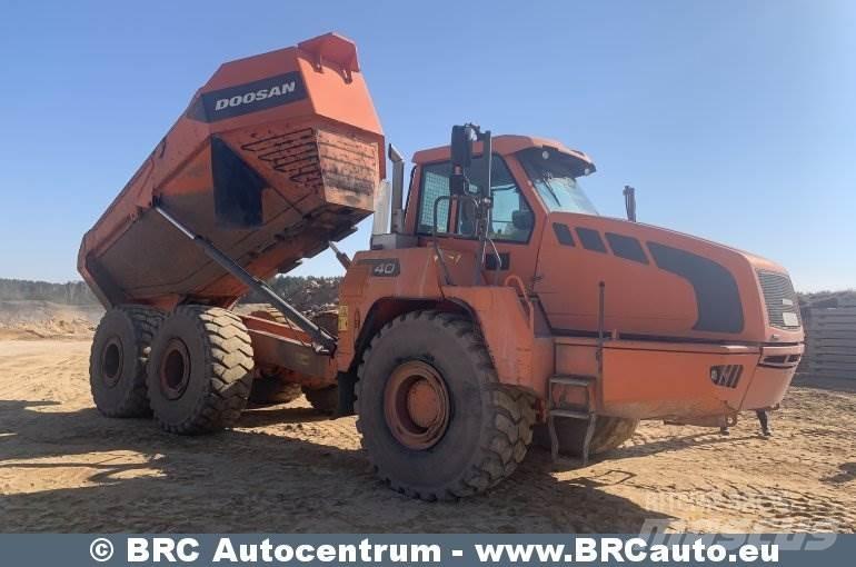 Doosan DA 40 Σπαστό Dump Truck ADT