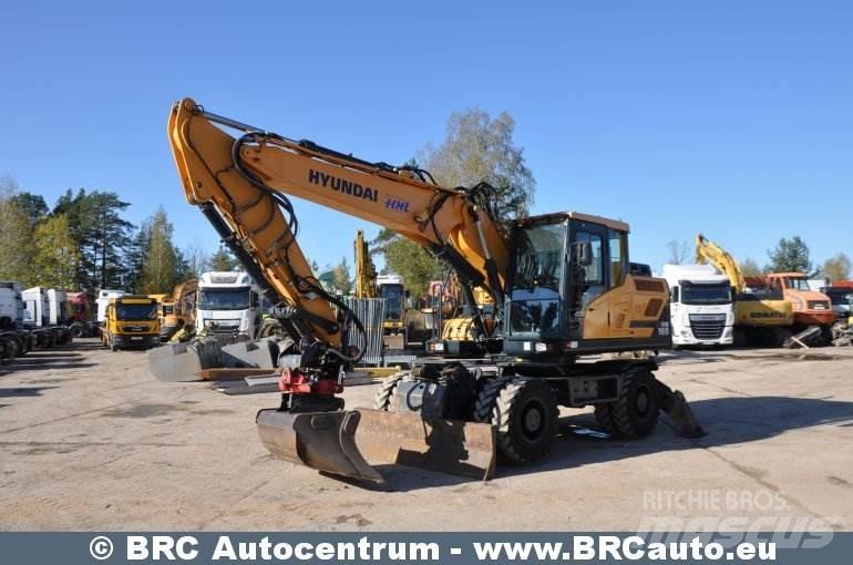 Hyundai HW160 Εκσκαφείς με τροχούς - λάστιχα