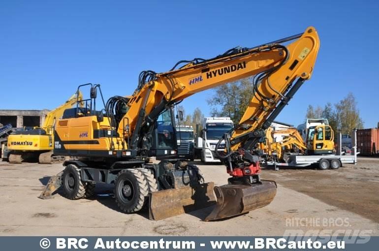 Hyundai HW160 Εκσκαφείς με τροχούς - λάστιχα