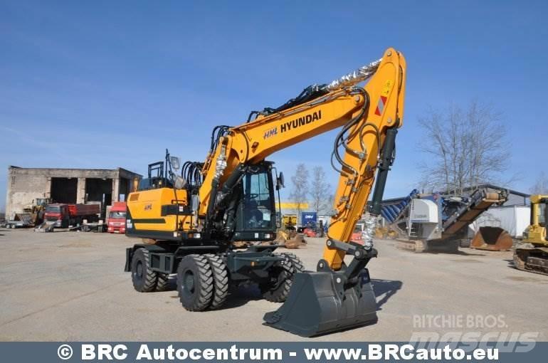 Hyundai HW180 Εκσκαφείς με τροχούς - λάστιχα