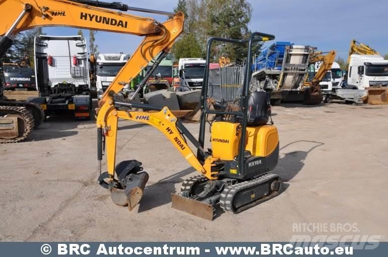 Hyundai HX10A Εκσκαφάκι (διαβολάκι) < 7t