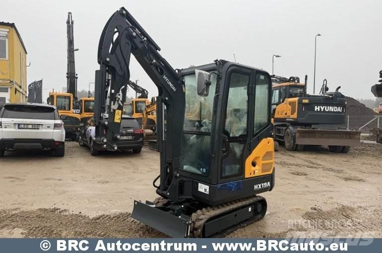 Hyundai HX19A Εκσκαφάκι (διαβολάκι) < 7t