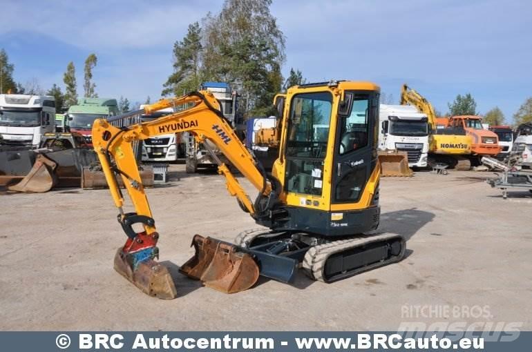 Hyundai R25Z-9AK Εκσκαφάκι (διαβολάκι) < 7t