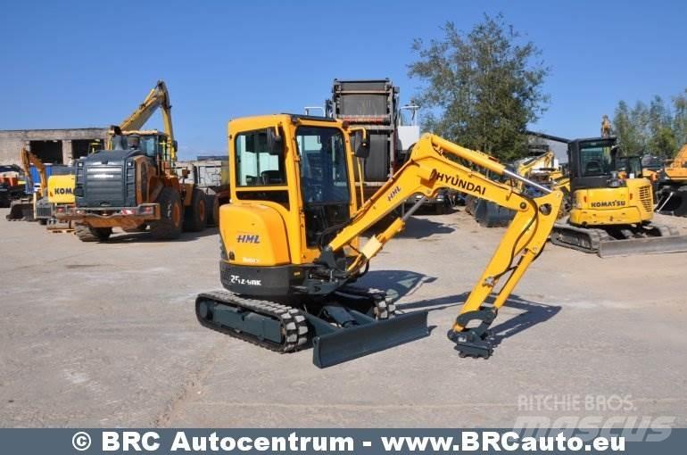 Hyundai R25Z-9AK Εκσκαφάκι (διαβολάκι) < 7t
