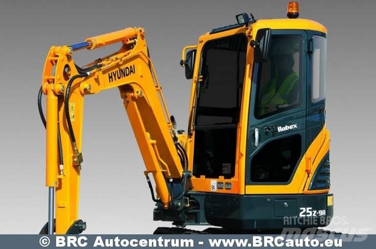 Hyundai R25Z-9AK Εκσκαφάκι (διαβολάκι) < 7t