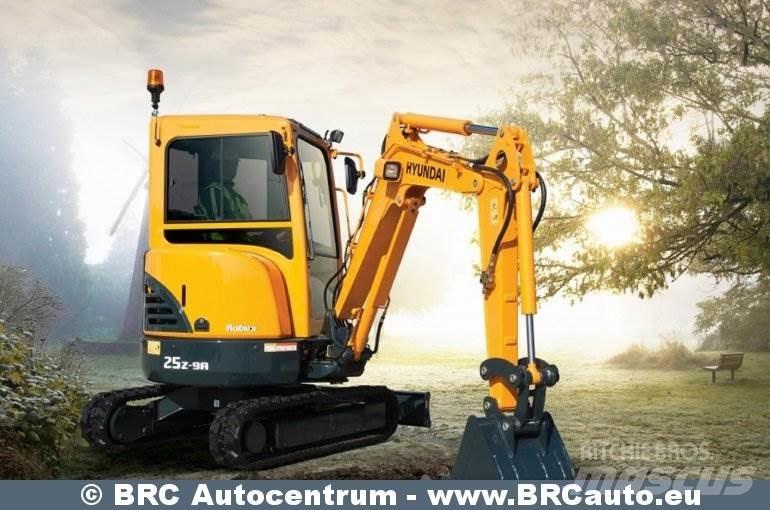 Hyundai R25Z-9AK Εκσκαφάκι (διαβολάκι) < 7t