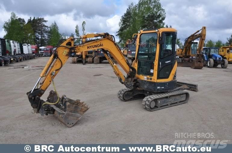 Hyundai R30Z-9AK Εκσκαφάκι (διαβολάκι) < 7t