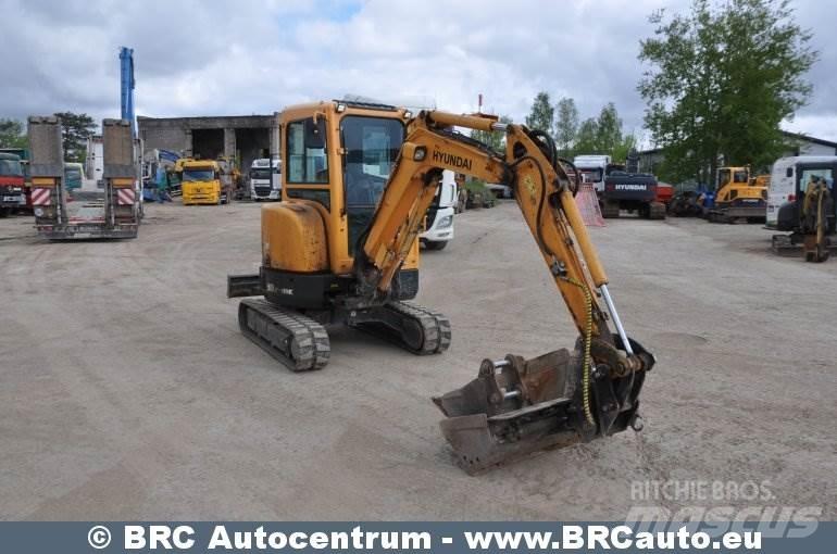 Hyundai R30Z-9AK Εκσκαφάκι (διαβολάκι) < 7t