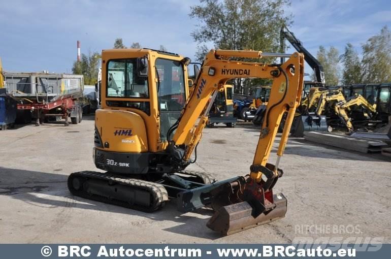 Hyundai R30Z-9AK Εκσκαφάκι (διαβολάκι) < 7t