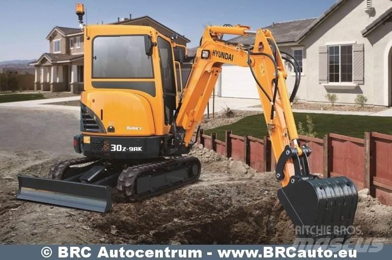 Hyundai R30Z-9AK Εκσκαφάκι (διαβολάκι) < 7t