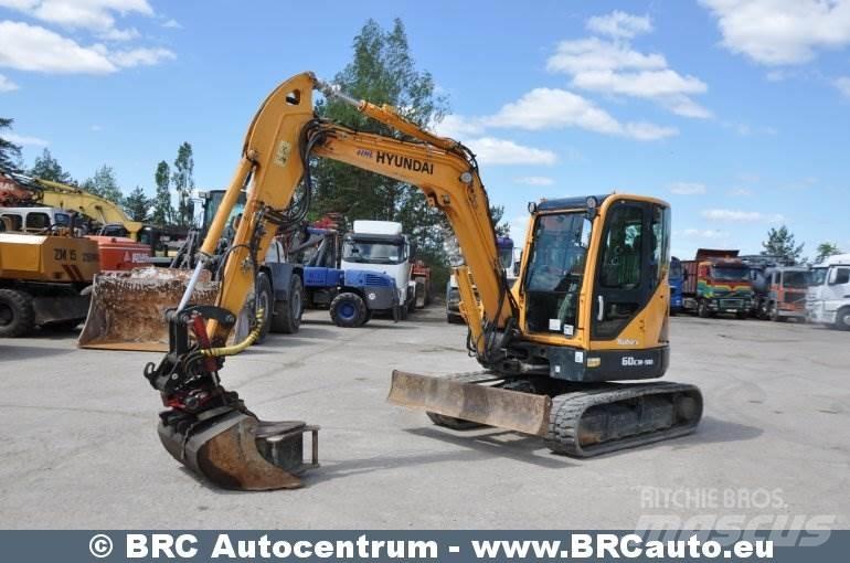 Hyundai R60CR-9A Εκσκαφάκι (διαβολάκι) < 7t