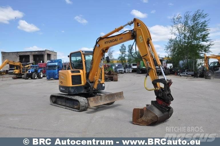 Hyundai R60CR-9A Εκσκαφάκι (διαβολάκι) < 7t
