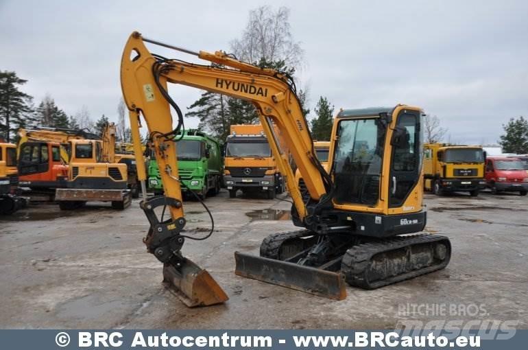 Hyundai R60CR-9A Εκσκαφείς με ερπύστριες