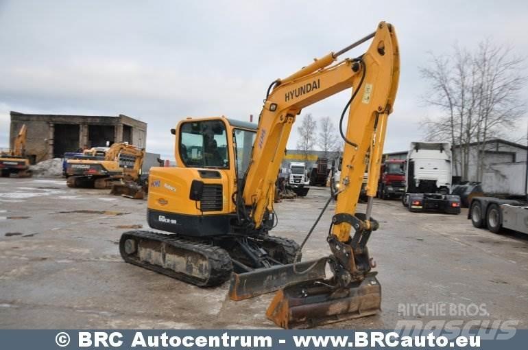 Hyundai R60CR-9A Εκσκαφείς με ερπύστριες