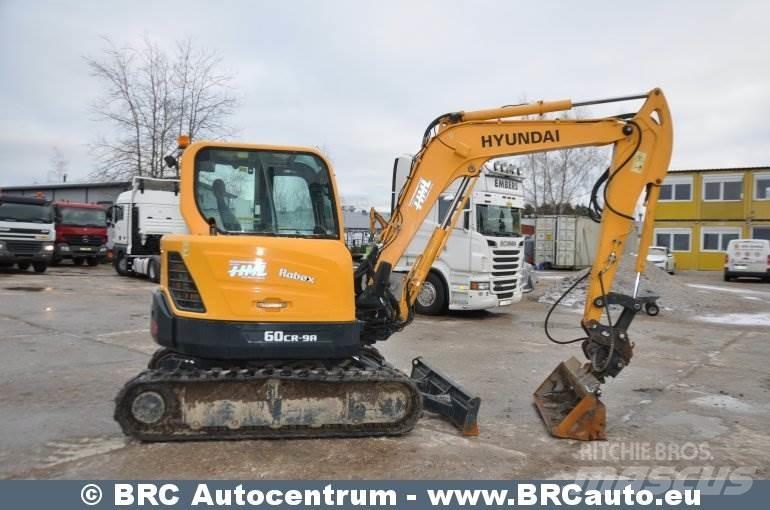 Hyundai R60CR-9A Εκσκαφείς με ερπύστριες