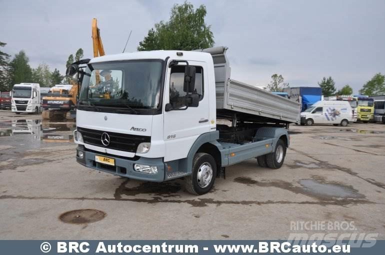 Mercedes-Benz 816 Φορτηγά Ανατροπή
