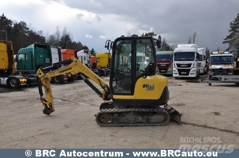 Yanmar SV26 Εκσκαφάκι (διαβολάκι) < 7t