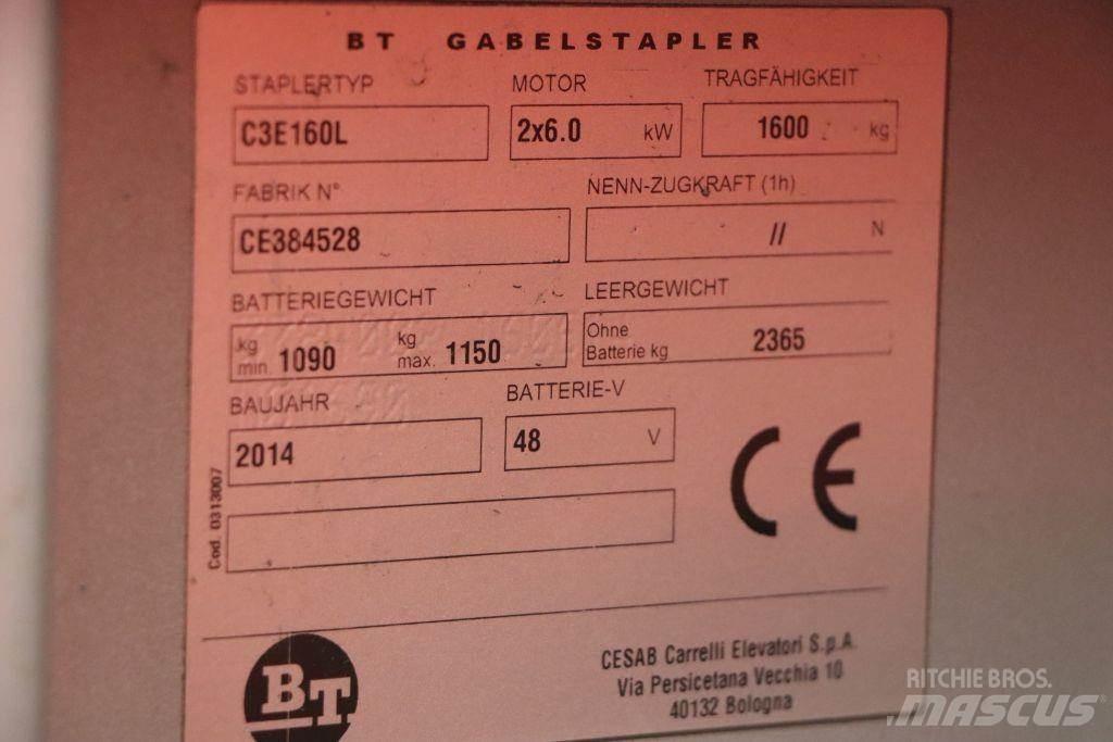 BT C3E160L Ηλεκτρικά περονοφόρα ανυψωτικά κλαρκ