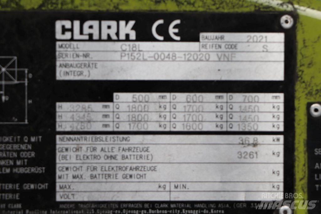 Clark C18L Περονοφόρα ανυψωτικά κλαρκ με φυσικό αέριο LPG