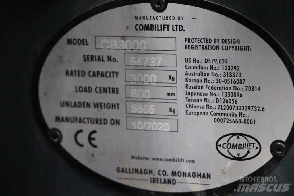 Combilift CB3000 Γερανοί πλευρικής φόρτωσης εμπορευματοκιβωτίων
