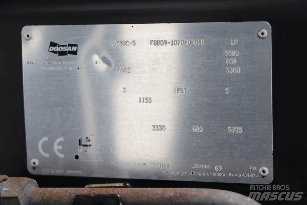 Doosan G55SC-5 Περονοφόρα ανυψωτικά κλαρκ με φυσικό αέριο LPG