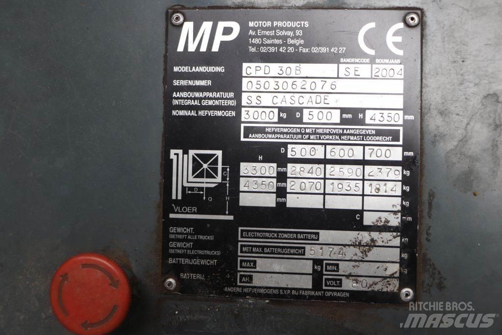 Heli CPD30B Ηλεκτρικά περονοφόρα ανυψωτικά κλαρκ