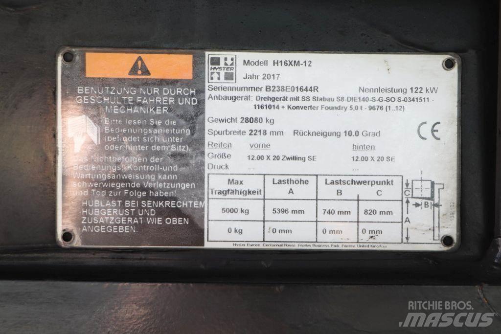 Hyster H16XM-12 Πετρελαιοκίνητα Κλαρκ