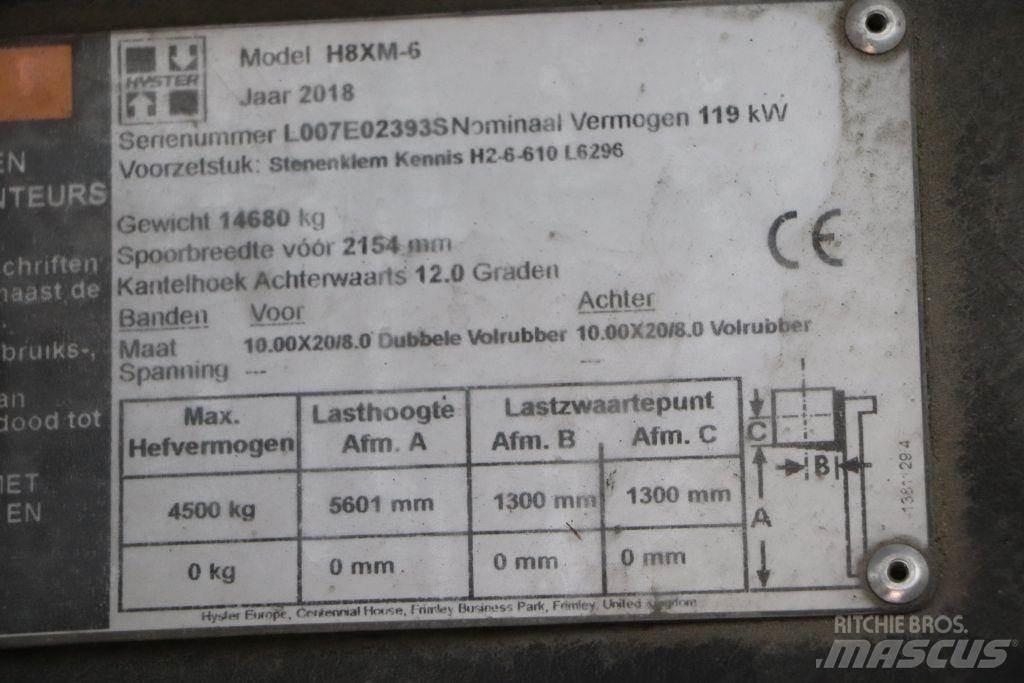 Hyster H8XM-6 Πετρελαιοκίνητα Κλαρκ