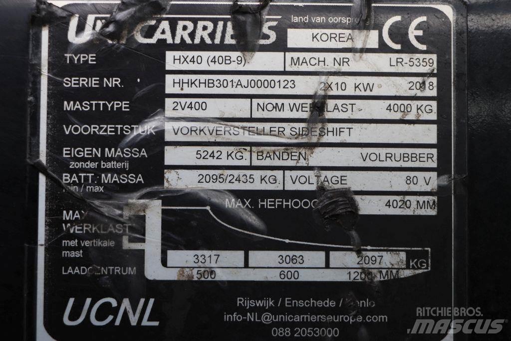 Hyundai 40B-9 Ηλεκτρικά περονοφόρα ανυψωτικά κλαρκ