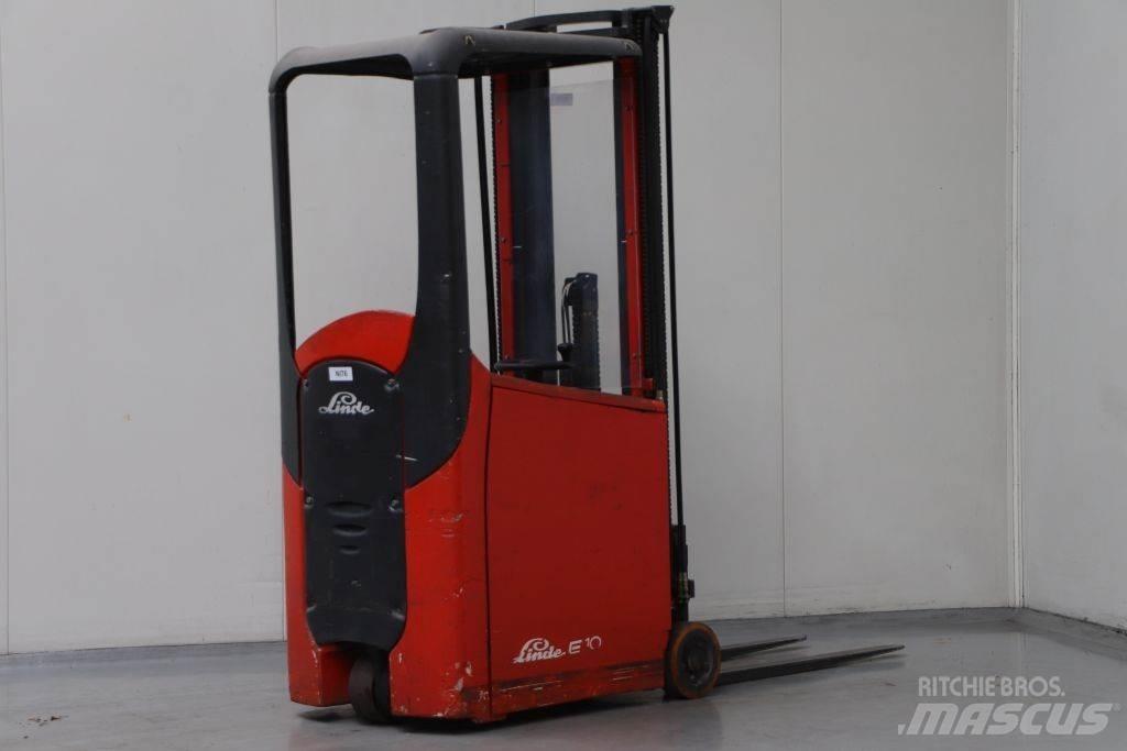 Linde E10 Ηλεκτρικά παλετοφόρα με ιστό