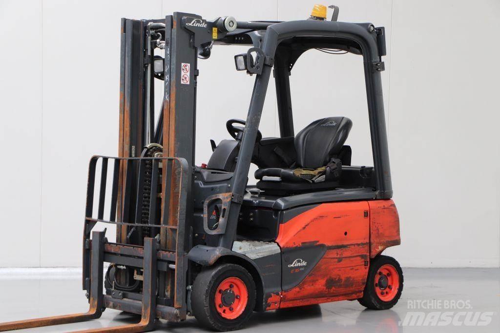 Linde E16P-02 Ηλεκτρικά περονοφόρα ανυψωτικά κλαρκ