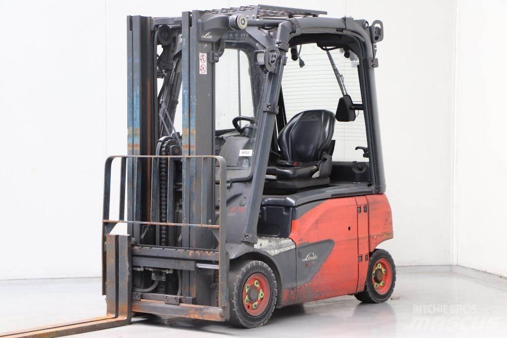 Linde E16P-02 Ηλεκτρικά περονοφόρα ανυψωτικά κλαρκ