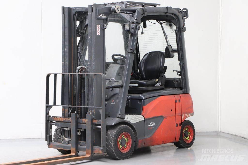 Linde E16P-02 Ηλεκτρικά περονοφόρα ανυψωτικά κλαρκ