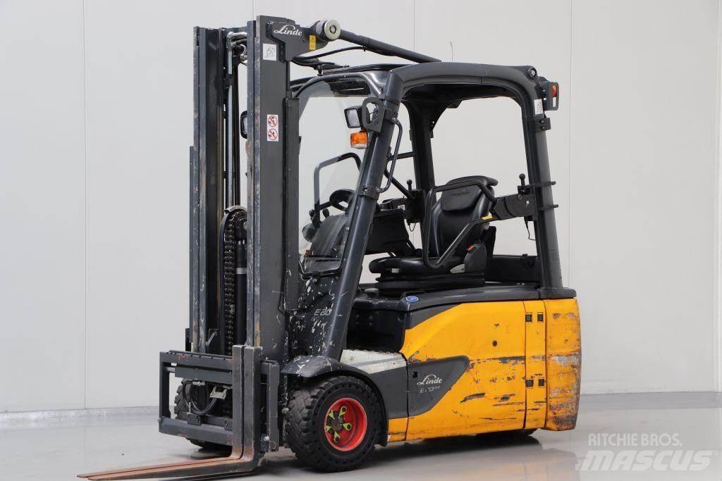 Linde E20L-02 Ηλεκτρικά περονοφόρα ανυψωτικά κλαρκ