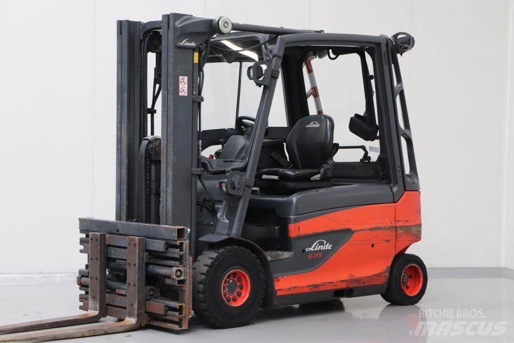 Linde E25L-01 Ηλεκτρικά περονοφόρα ανυψωτικά κλαρκ
