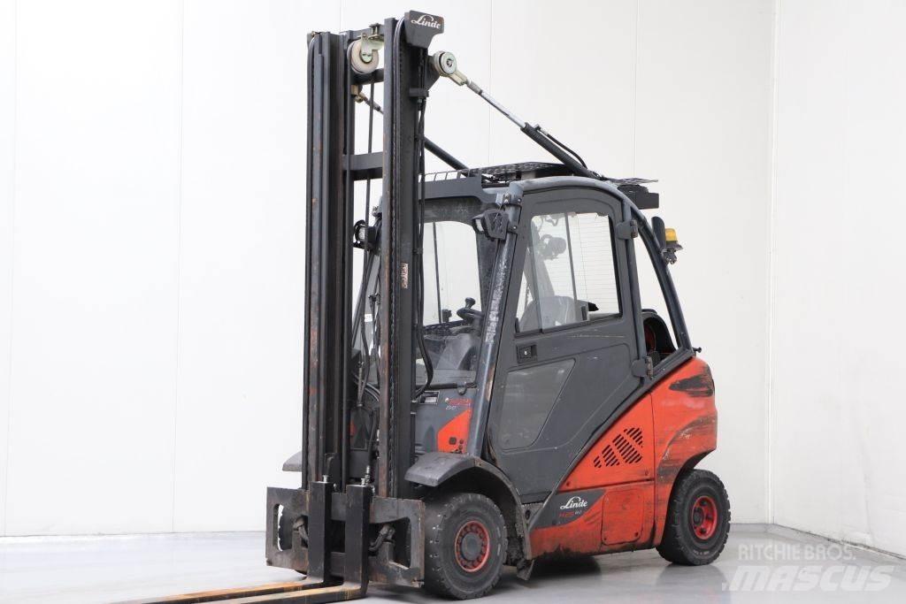 Linde H25T-02 Περονοφόρα ανυψωτικά κλαρκ με φυσικό αέριο LPG