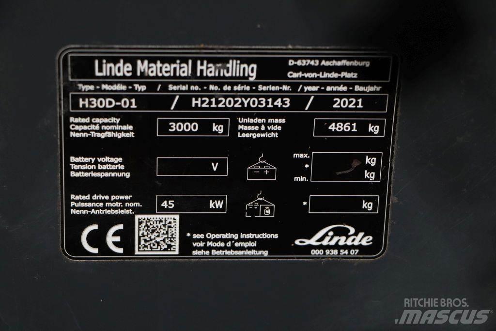 Linde H30D-01 Πετρελαιοκίνητα Κλαρκ