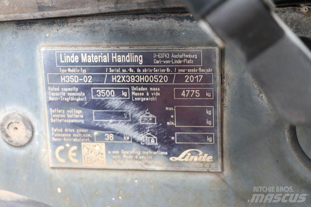 Linde H35D-02 Πετρελαιοκίνητα Κλαρκ