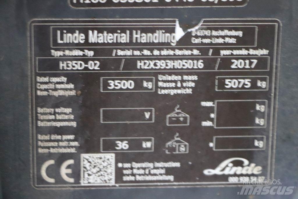 Linde H35D-02 Πετρελαιοκίνητα Κλαρκ