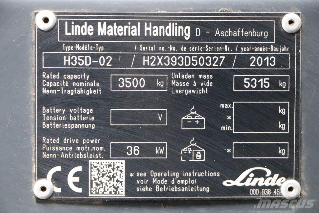 Linde H35D-02 Πετρελαιοκίνητα Κλαρκ