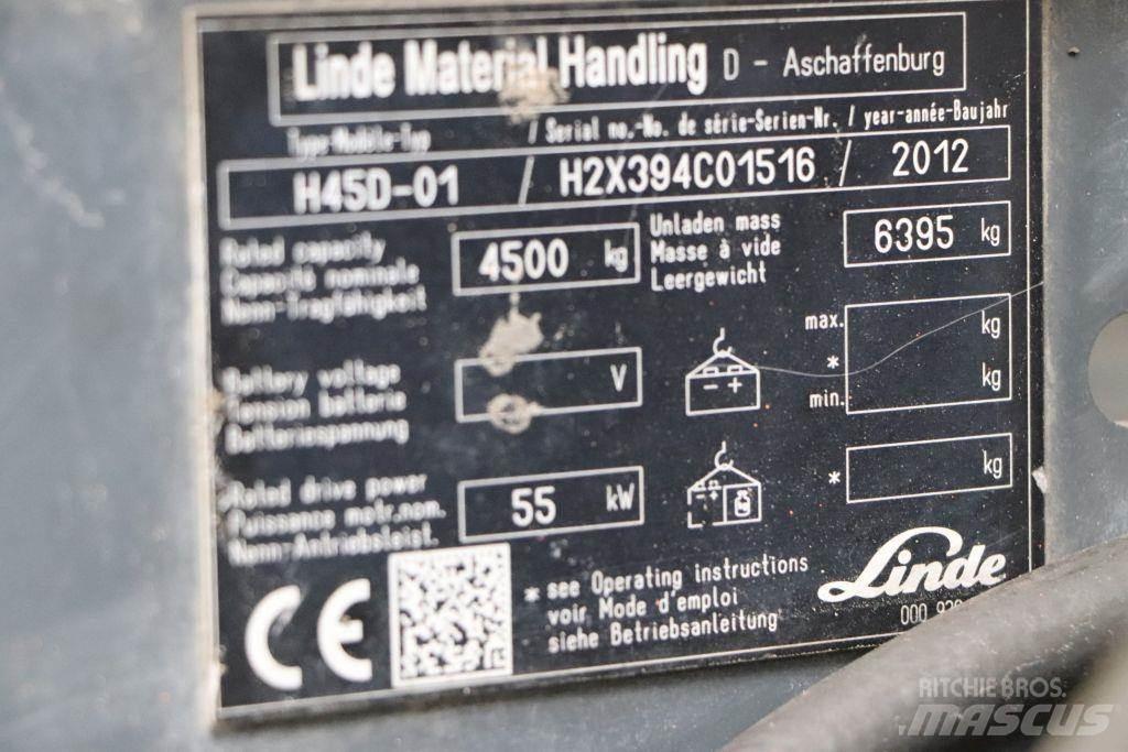 Linde H45D-01 Πετρελαιοκίνητα Κλαρκ