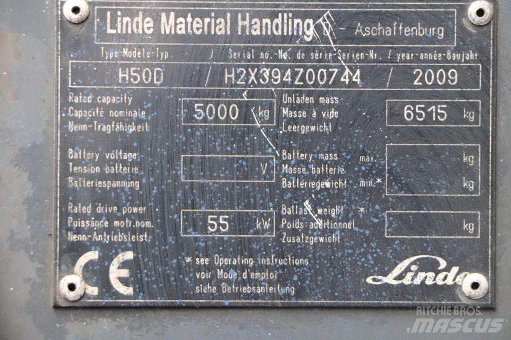 Linde H50D Πετρελαιοκίνητα Κλαρκ