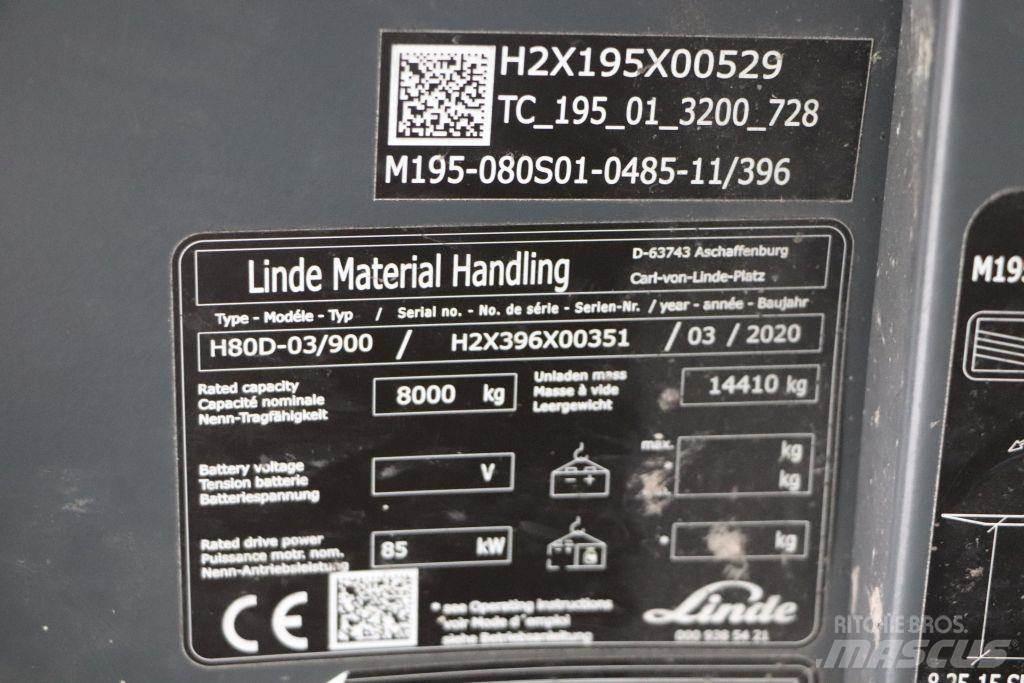 Linde H80D-03/900 Πετρελαιοκίνητα Κλαρκ