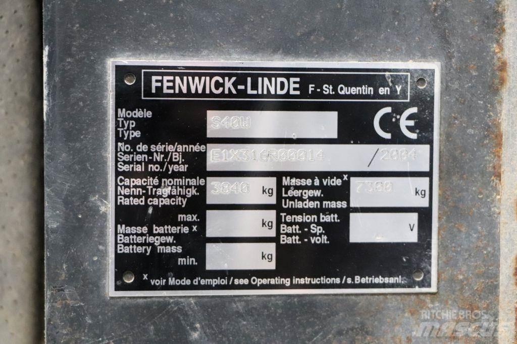 Linde S40W Γερανοί πλευρικής φόρτωσης εμπορευματοκιβωτίων