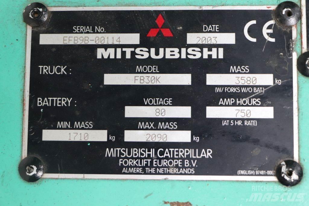 Mitsubishi FB30K Ηλεκτρικά περονοφόρα ανυψωτικά κλαρκ