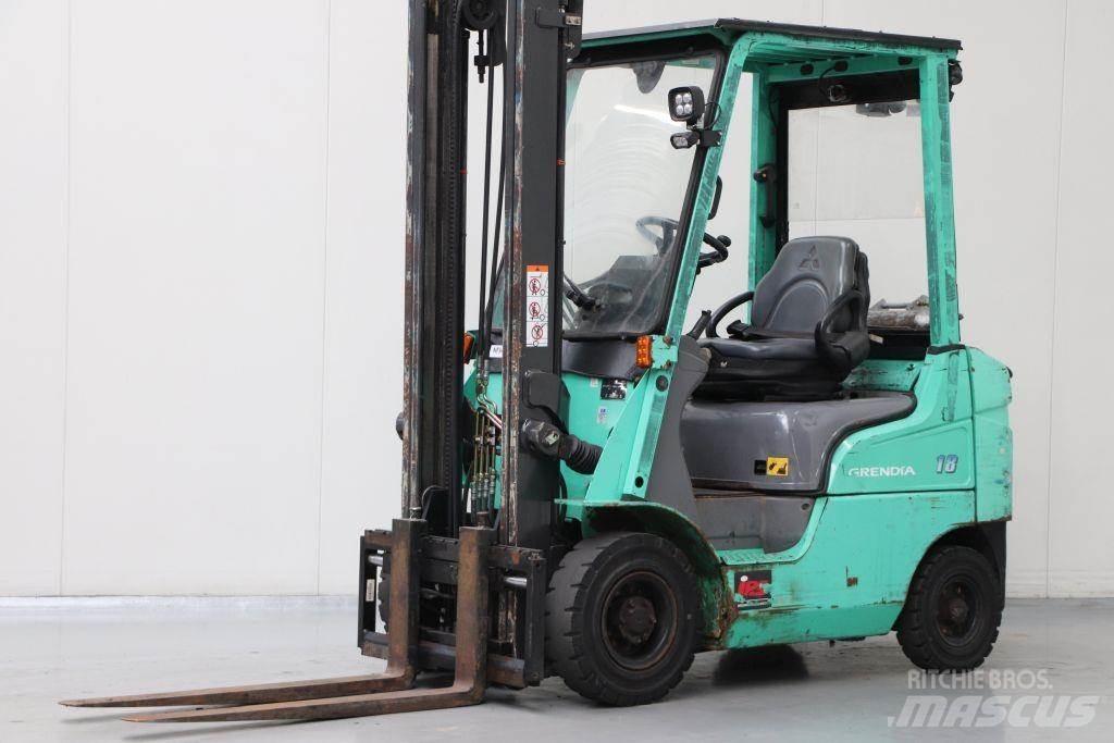 Mitsubishi FG18NT Περονοφόρα ανυψωτικά κλαρκ με φυσικό αέριο LPG